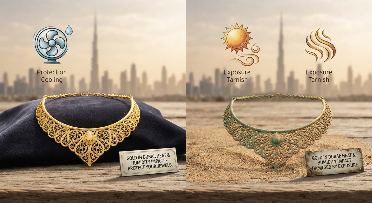 Does Dubai's Heat and Humidity Affect Your Gold Jewellery?